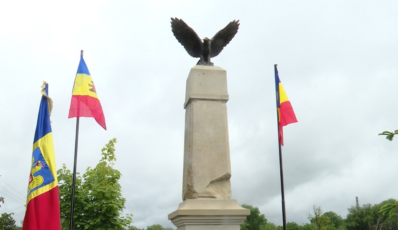 Obelisc în memoria grănicerilor căzuți la datorie apărând hotarele României Mari, dezvelit la Ștefan Vodă