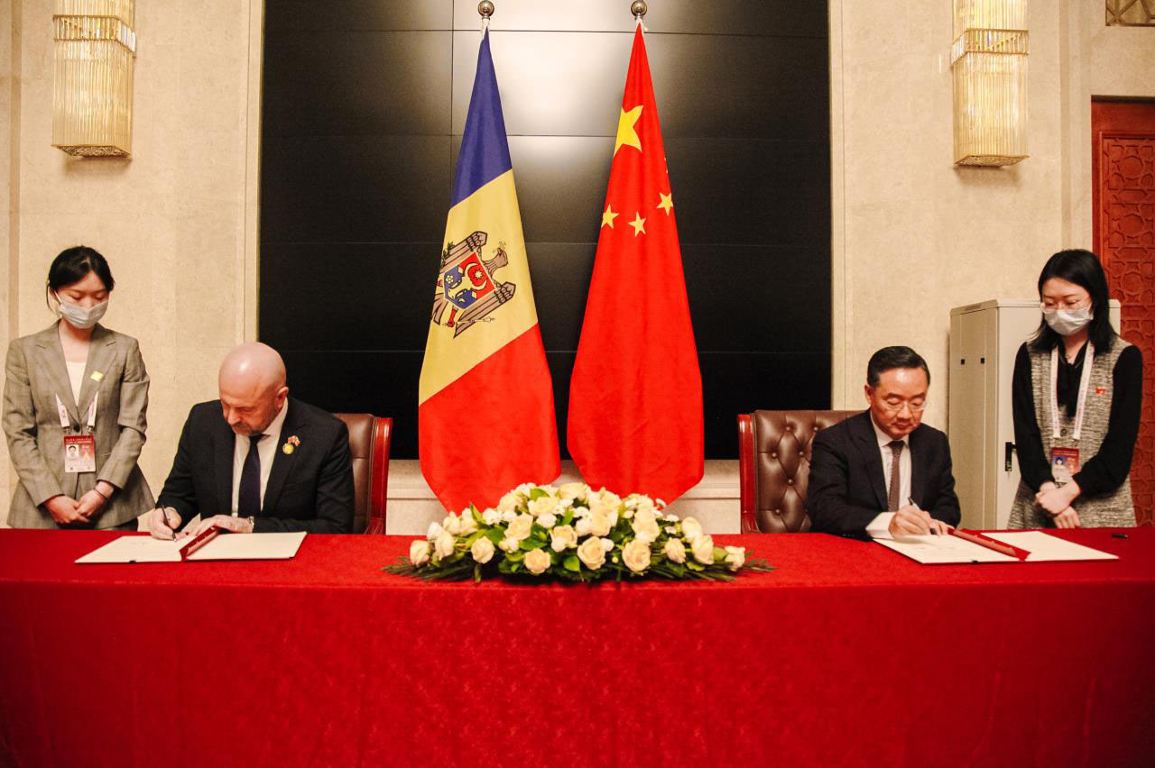 The Republic of Moldova and China signed a memorandum of collaboration for the wine sector development 