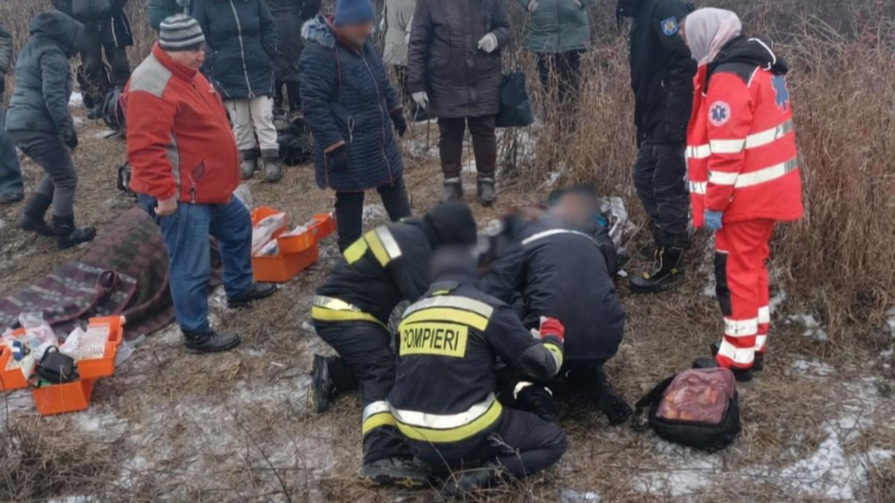 Accident la Ulmu: Zeci de salvatori și patru echipaje medicale, mobilizați pentru gestionarea situației