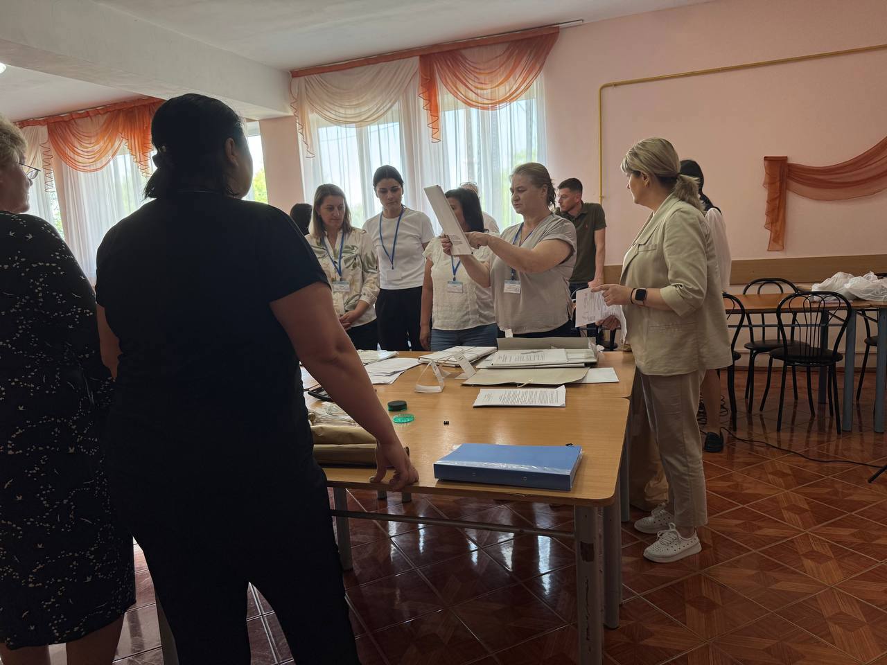 В селе Болдурешть пересчитывают голоса, полученные на местных выборах
