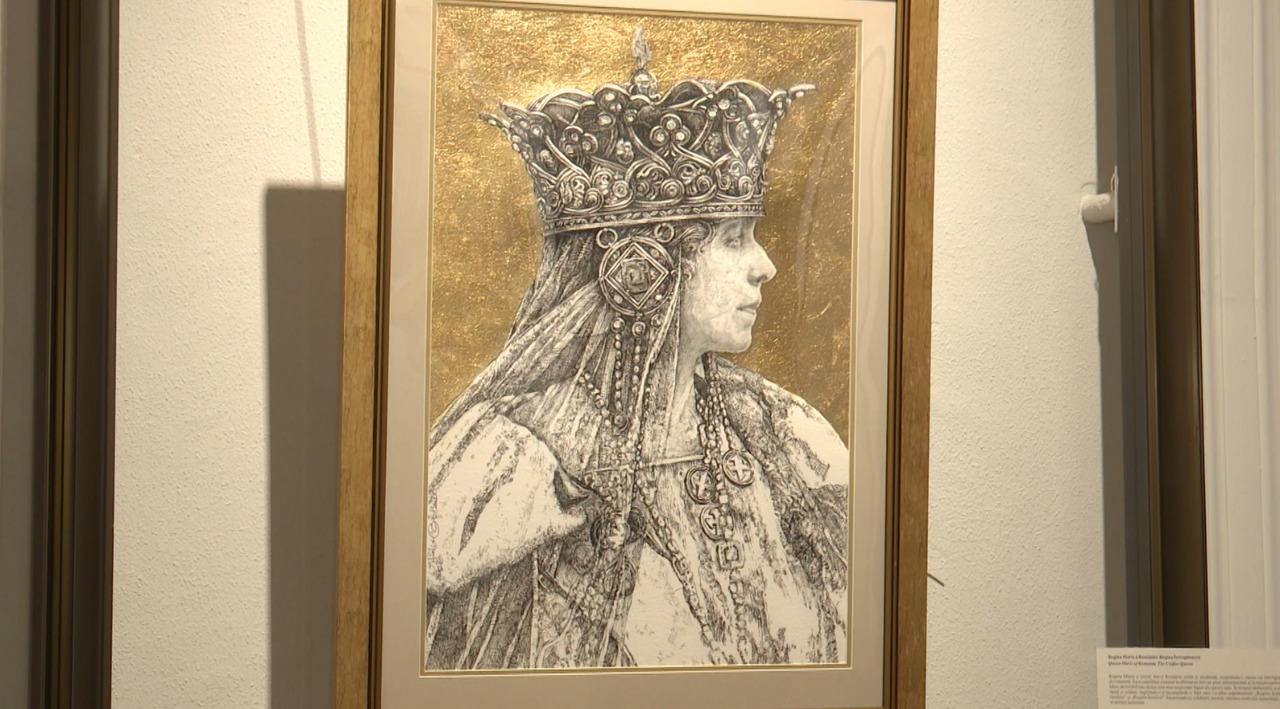 Portrete și memorie istorică: O nouă expoziție despre Regina Maria, la Muzeul de Istorie din Chișinău