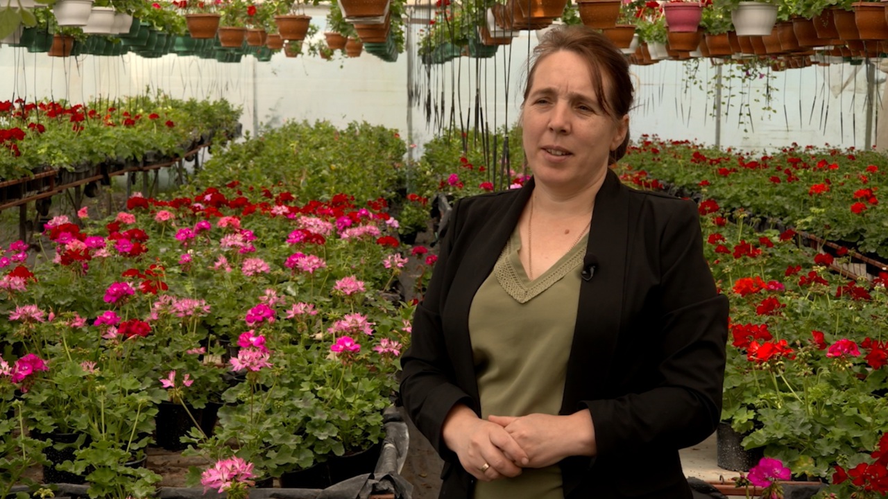 Natalia Calmîș – the florist from Panasesti who turned her garden into a thriving business