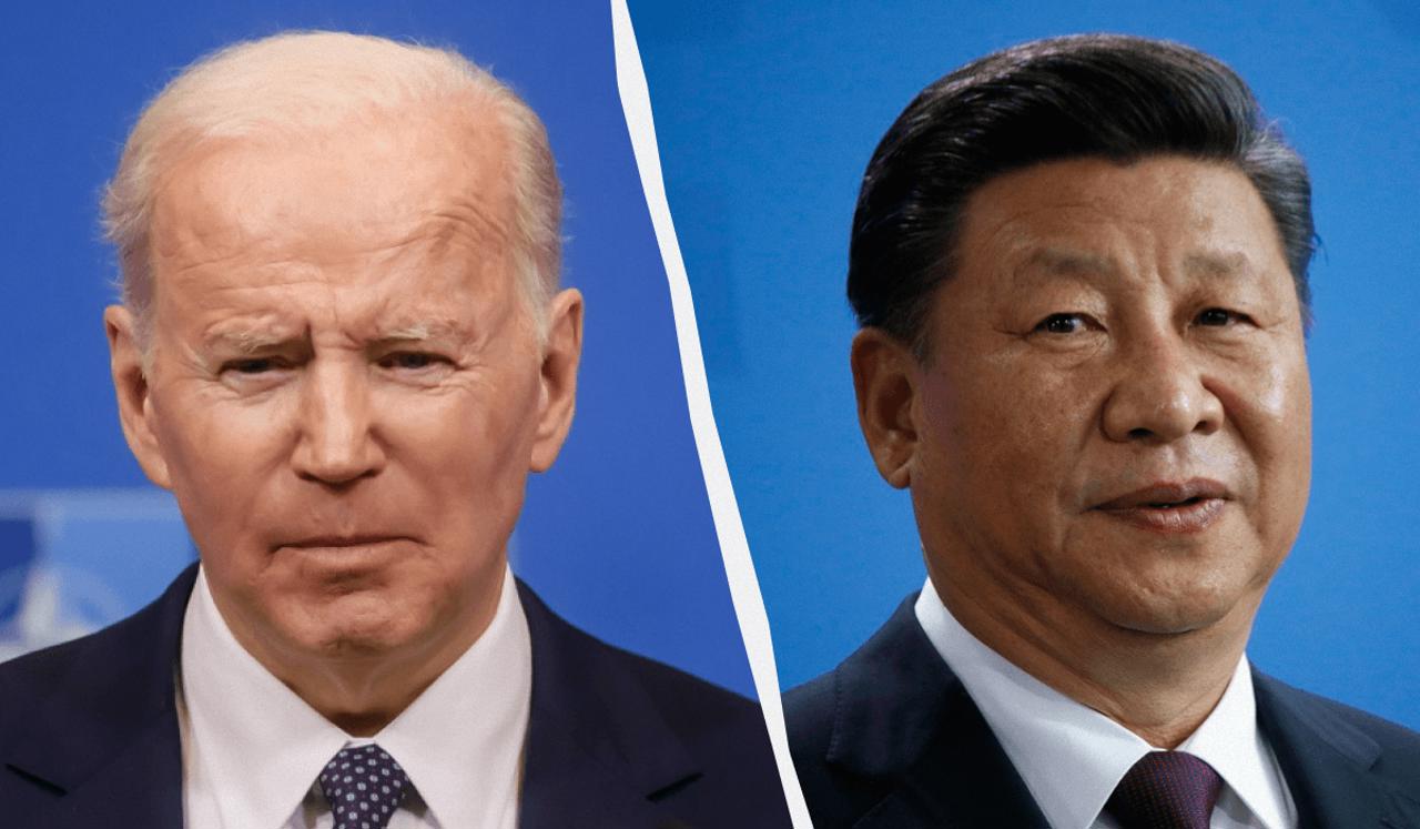 Xi Jinping and Joe Biden, meeting in San Francisco. The Chinese leader began his visit to the United States, the first in six years