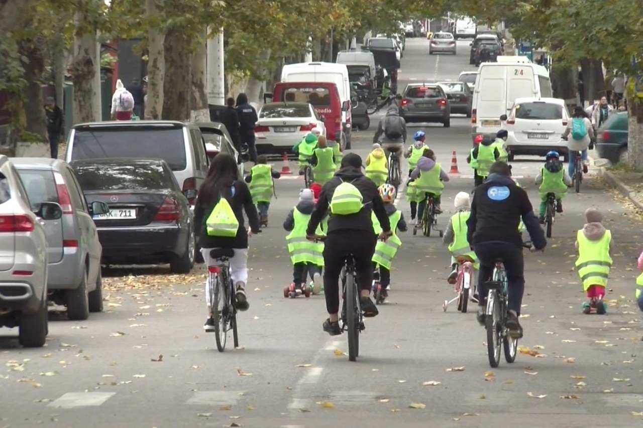 Modul sănătos de viață, promovat pe biciclete, la Soroca