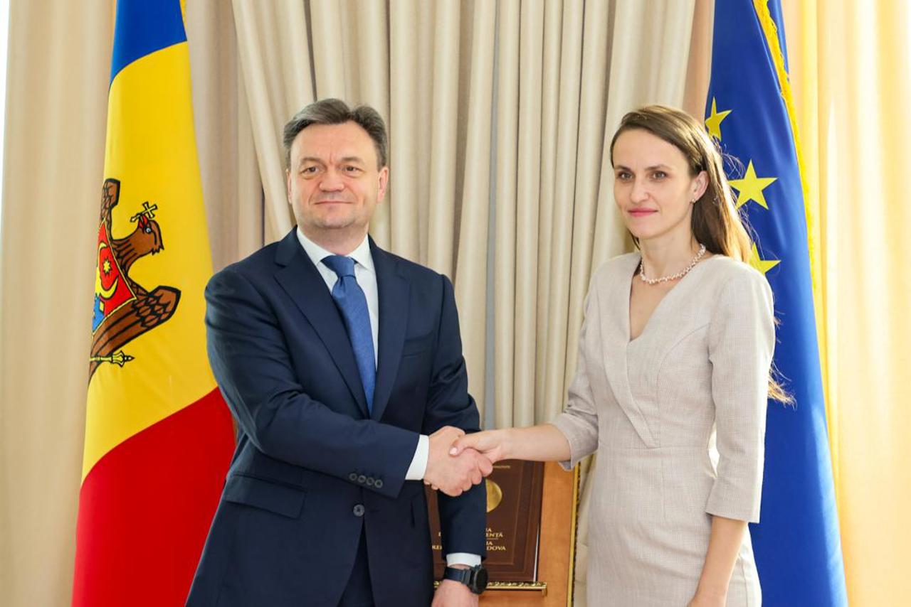 gov.md/ Dorin Recean, Oana-Silvia Țoiu