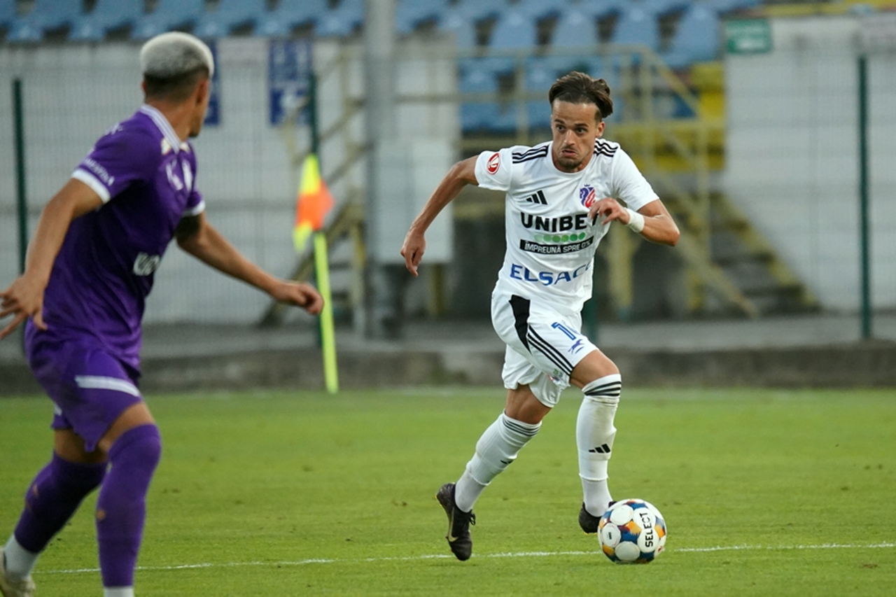 Ștefan Bodișteanu a marcat, după care a fost desemnat MVP-ul partidei FC Botoșani - FC Argeș