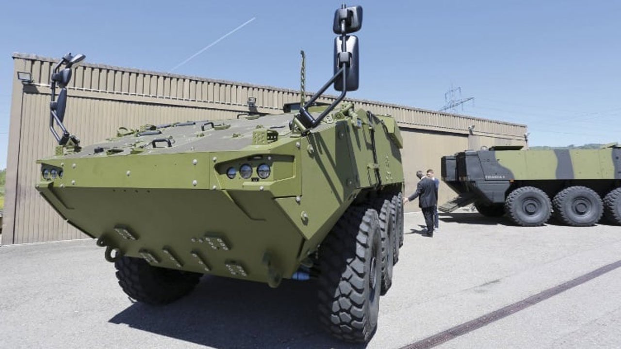National Army will receive a batch of Piranha armored personnel carriers from Germany