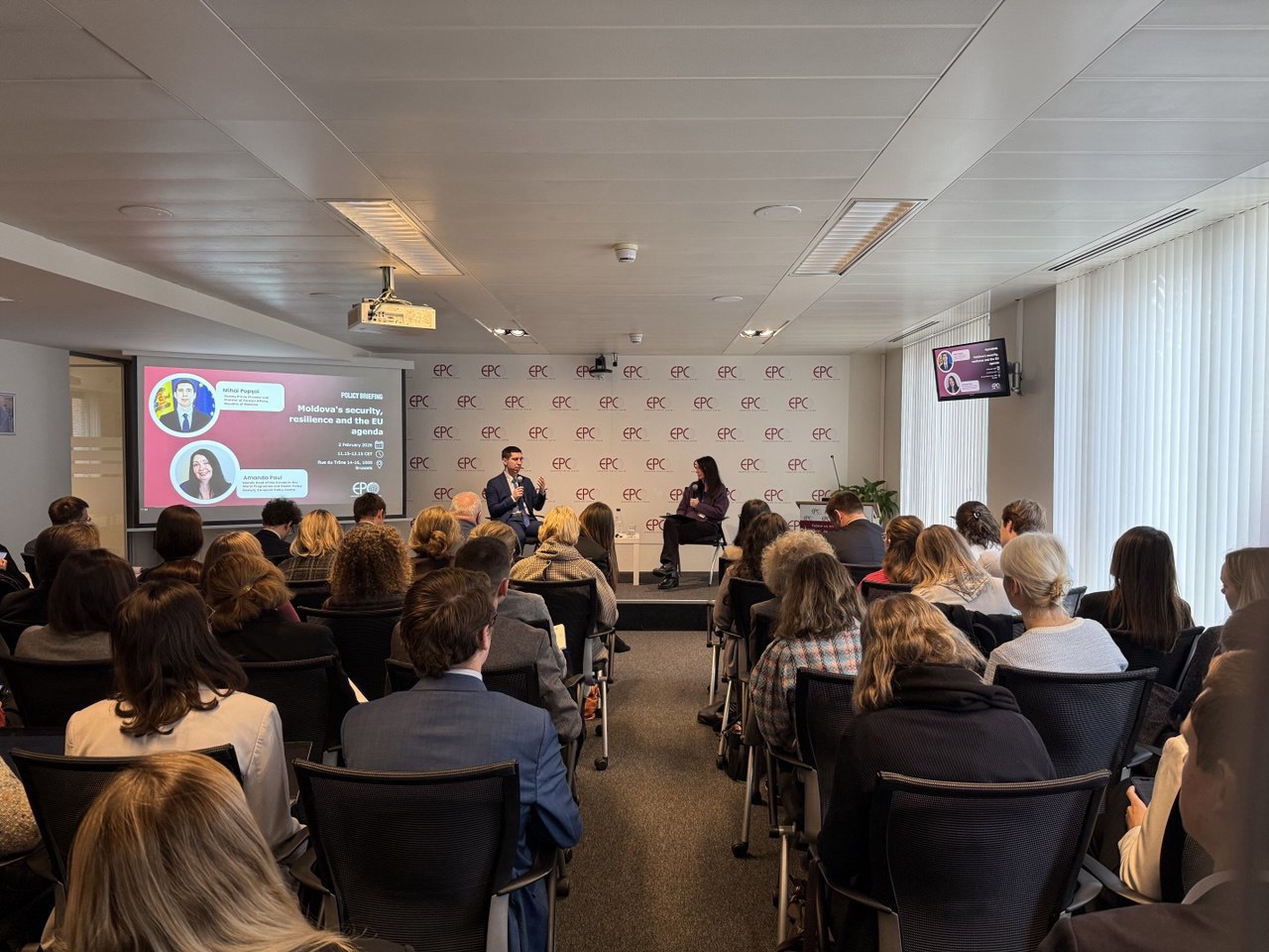 Mihai Popșoi, la Bruxelles: R. Moldova a depășit crizele energetice și își consolidează stabilitatea, inclusiv pe malul stâng al Nistrului