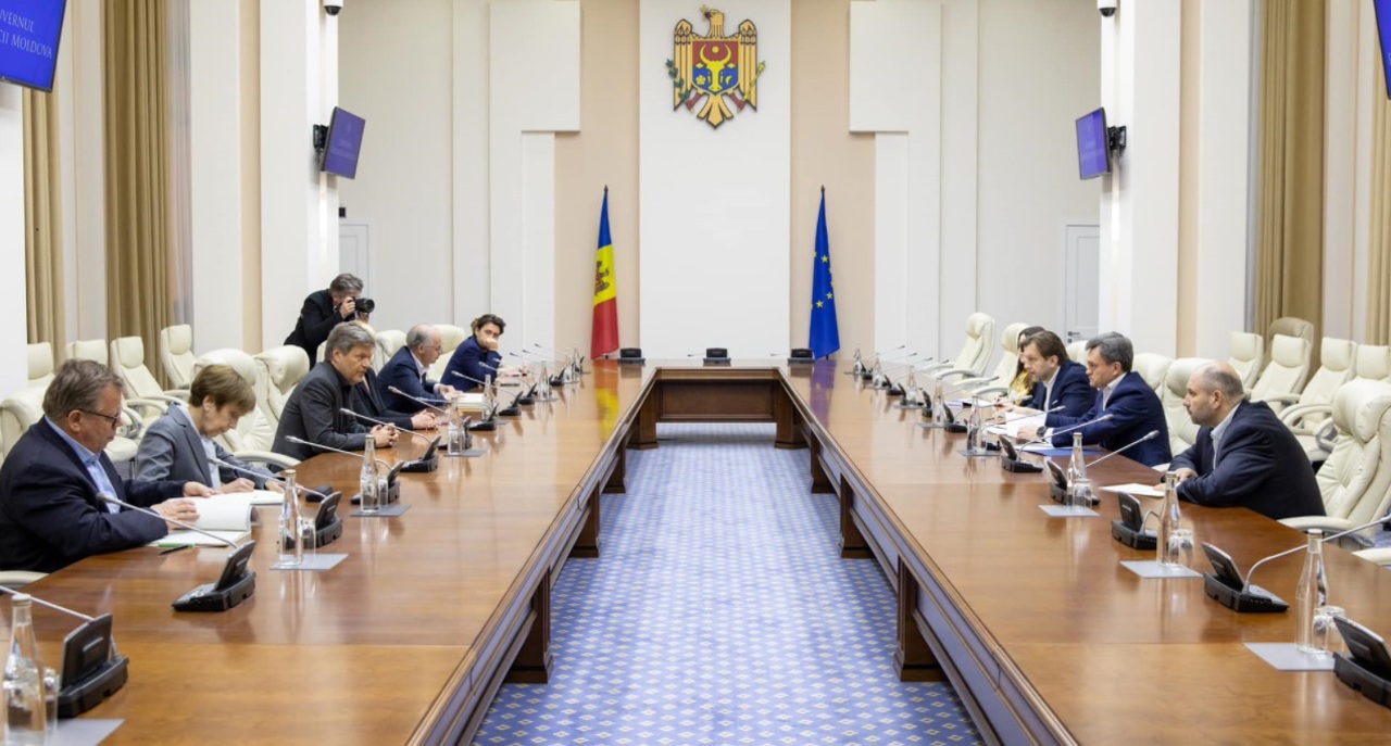 Dorin Recean, la întrevederea cu vicecancelarul german: „Republica Moldova merge accelerat în marea familie europeană”