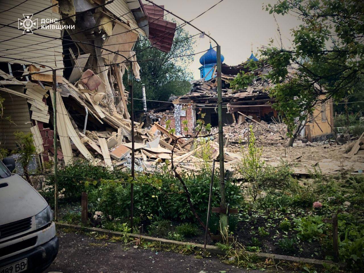 Atac cu dronă rusească în regiunea Kiev: un mort și trei răniți