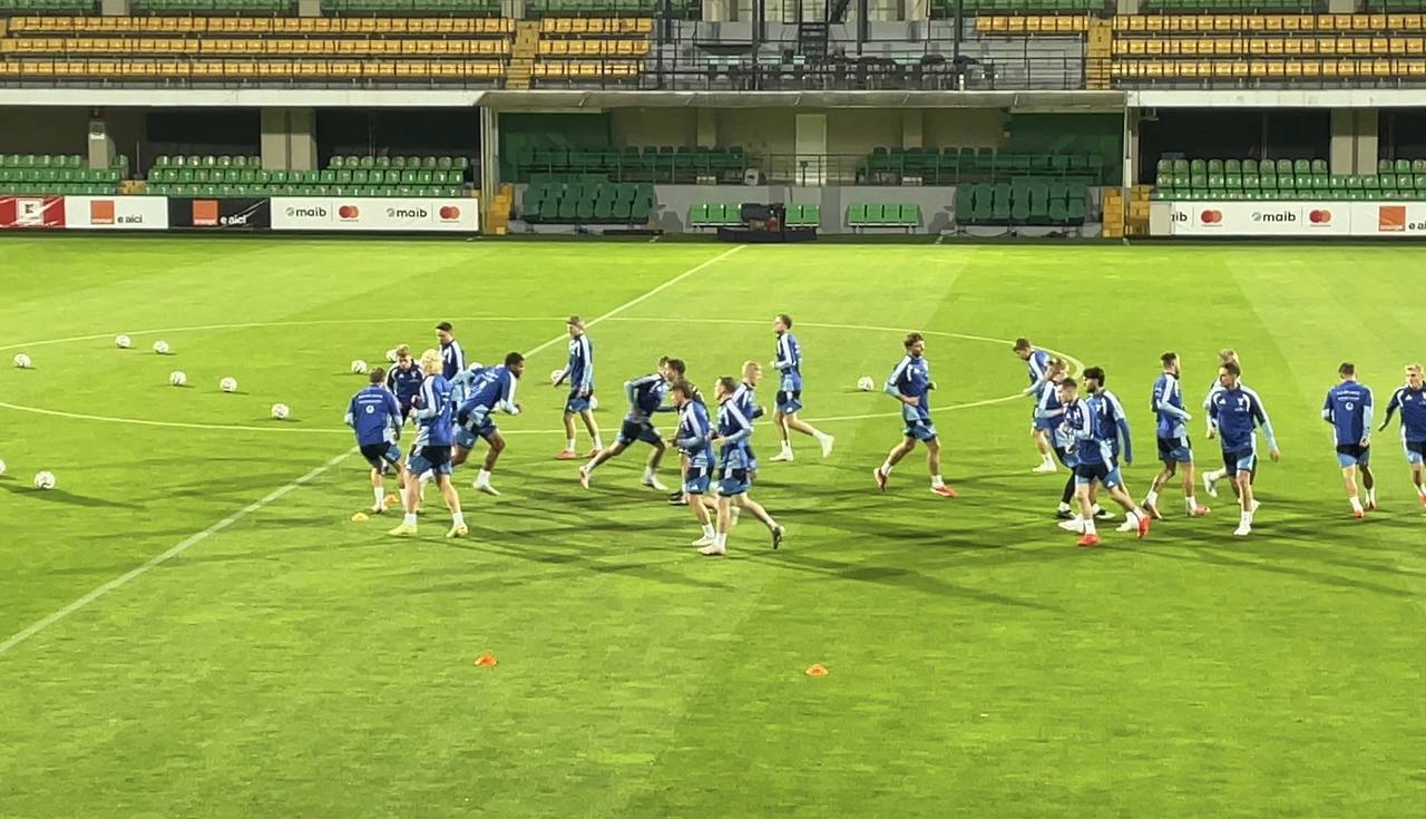 Feroezii s-au antrenat pe stadionul Zimbru și și-au trasat obiectivul pentru meciul cu Republica Moldova 