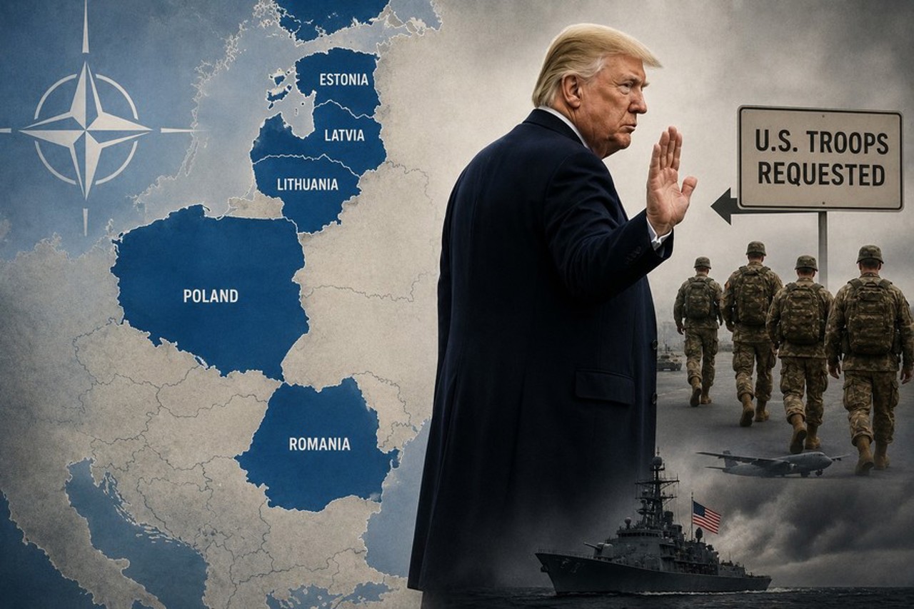 Țările de pe flancul estic al NATO încearcă să atragă trupele americane retrase din Germania