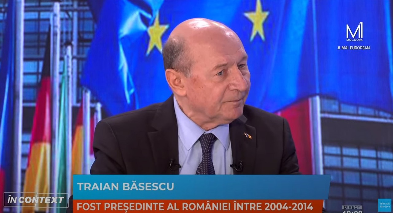 Traian Băsescu îndeamnă cetățenii R. Moldova să se orienteze spre UE și să evite influența rusă: „Le recomand să se uite în estul Ucrainei”