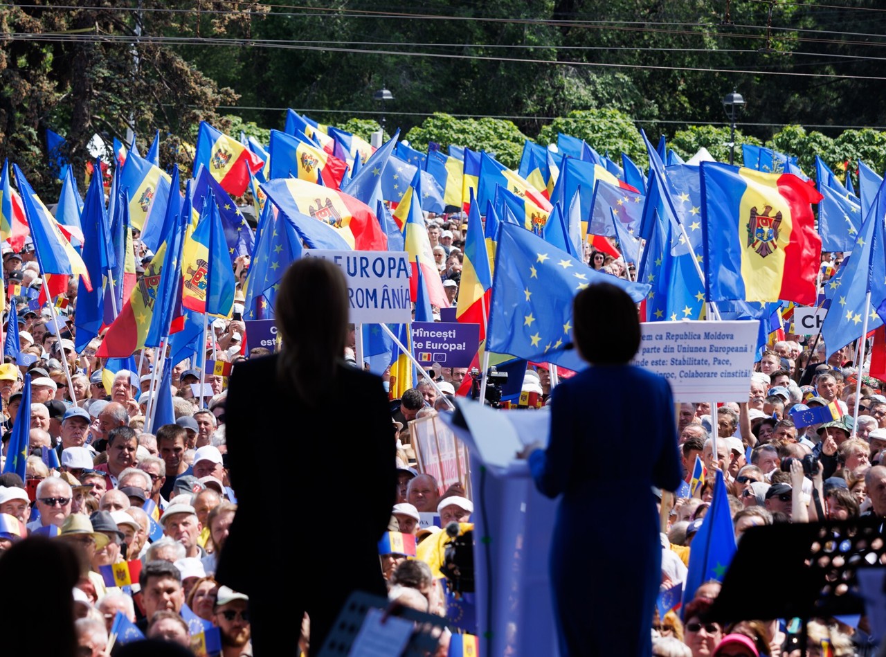 Майя Санду благодарна европейским лидерам, поддерживающим членство Молдовы в ЕС: "Вместе мы сильнее
