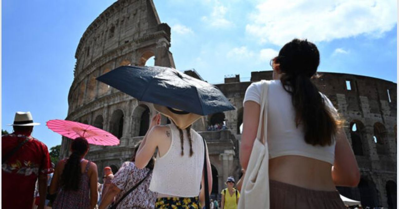 Val de caniculă în Italia: sunt prognozate temperaturi de peste 40 de grade Celsius