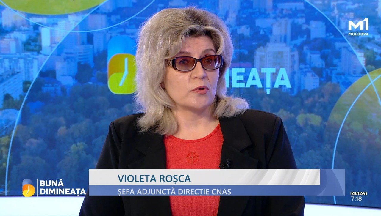 captură video | Violeta Roșca în platoul Moldova 1, emisiunea „Bună dimineața”, ediția din 02.06.2026