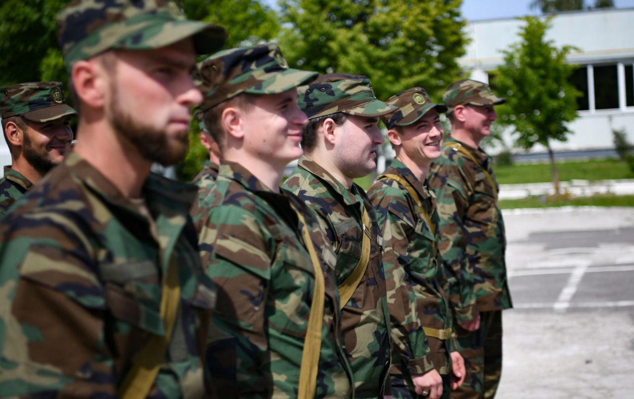 New training with the reservists of the Armed Forces started
