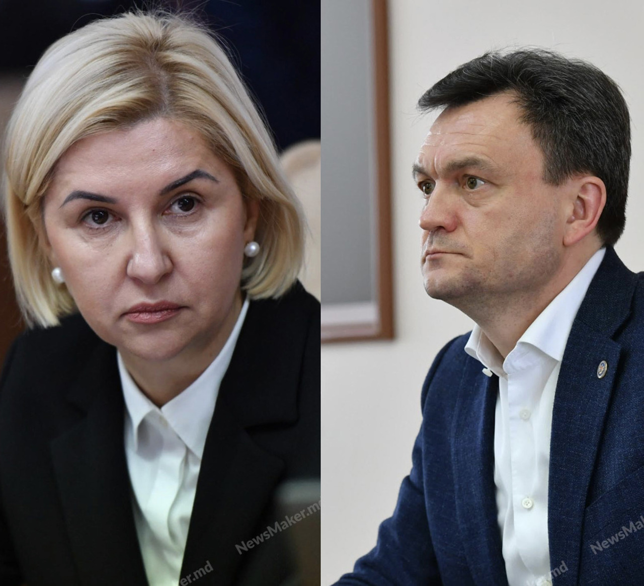 Reactions between Dorin Recean and Irina Vlah at the Government meeting. The bone of contention - the Tatarstan leader's intention to enter the Republic of Moldova