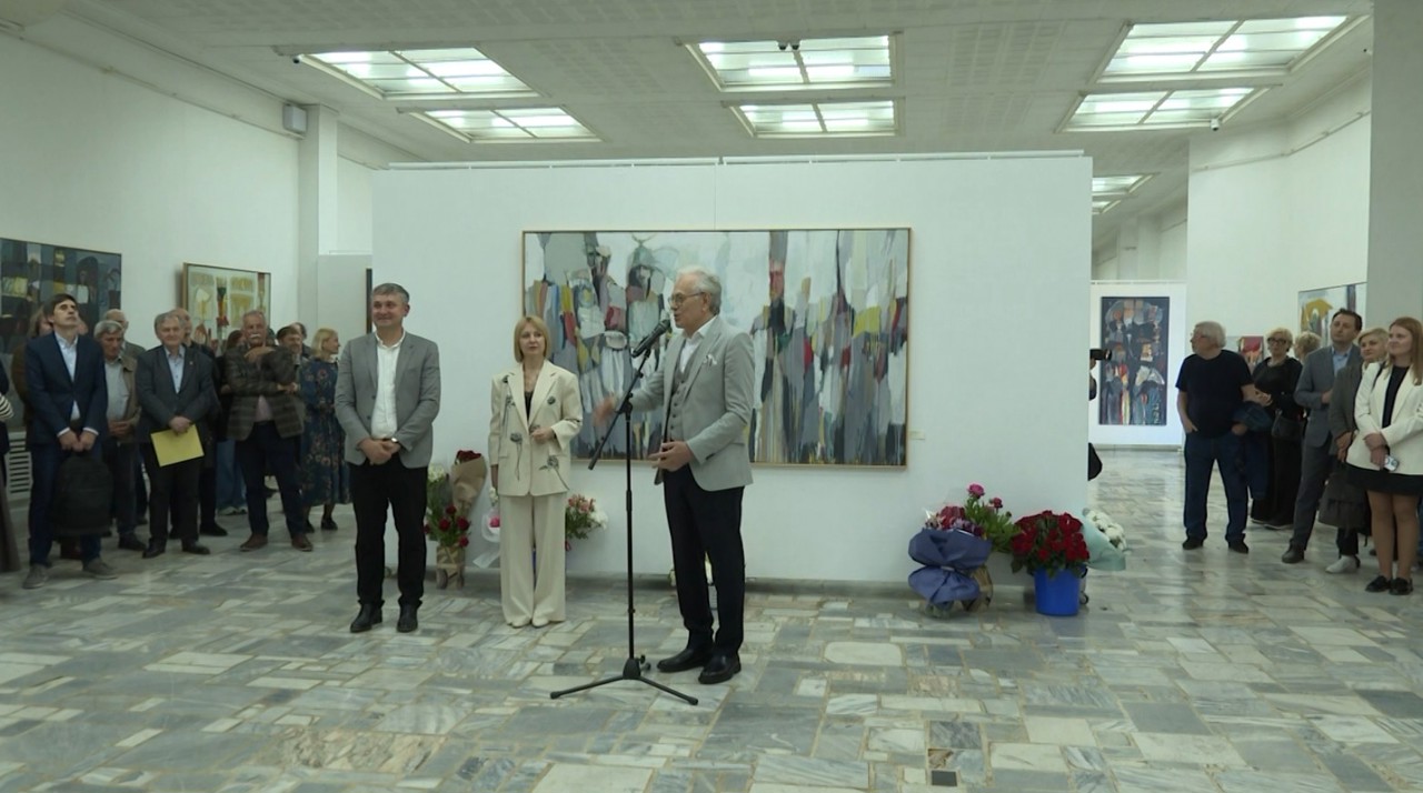 Lucrările lui Tudor Zbârnea pot fi văzute la Galeria „Constantin Brâncuși”, până pe 10 iunie 
