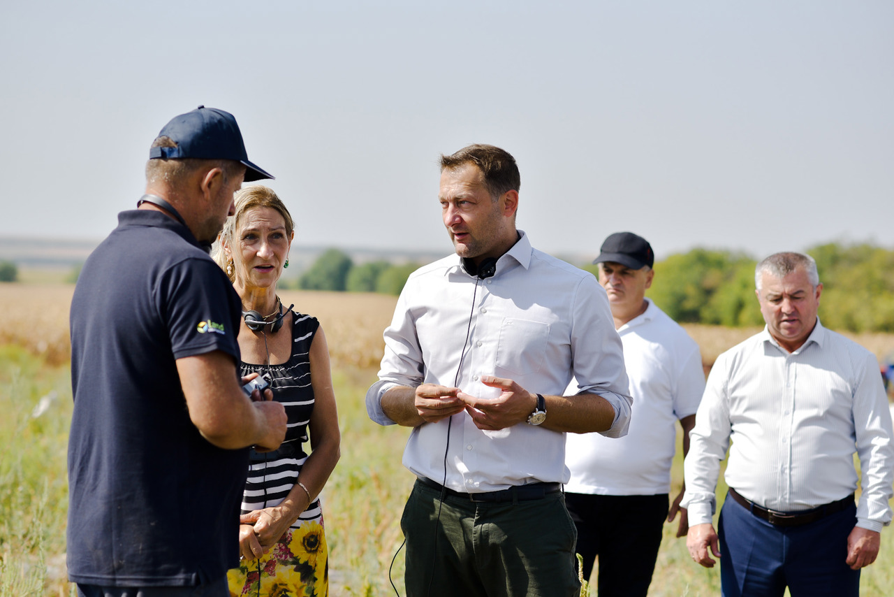 Christophe Hansen, interview for Teleradio-Moldova: Agricultural investments help Moldovan farmers access the EU market