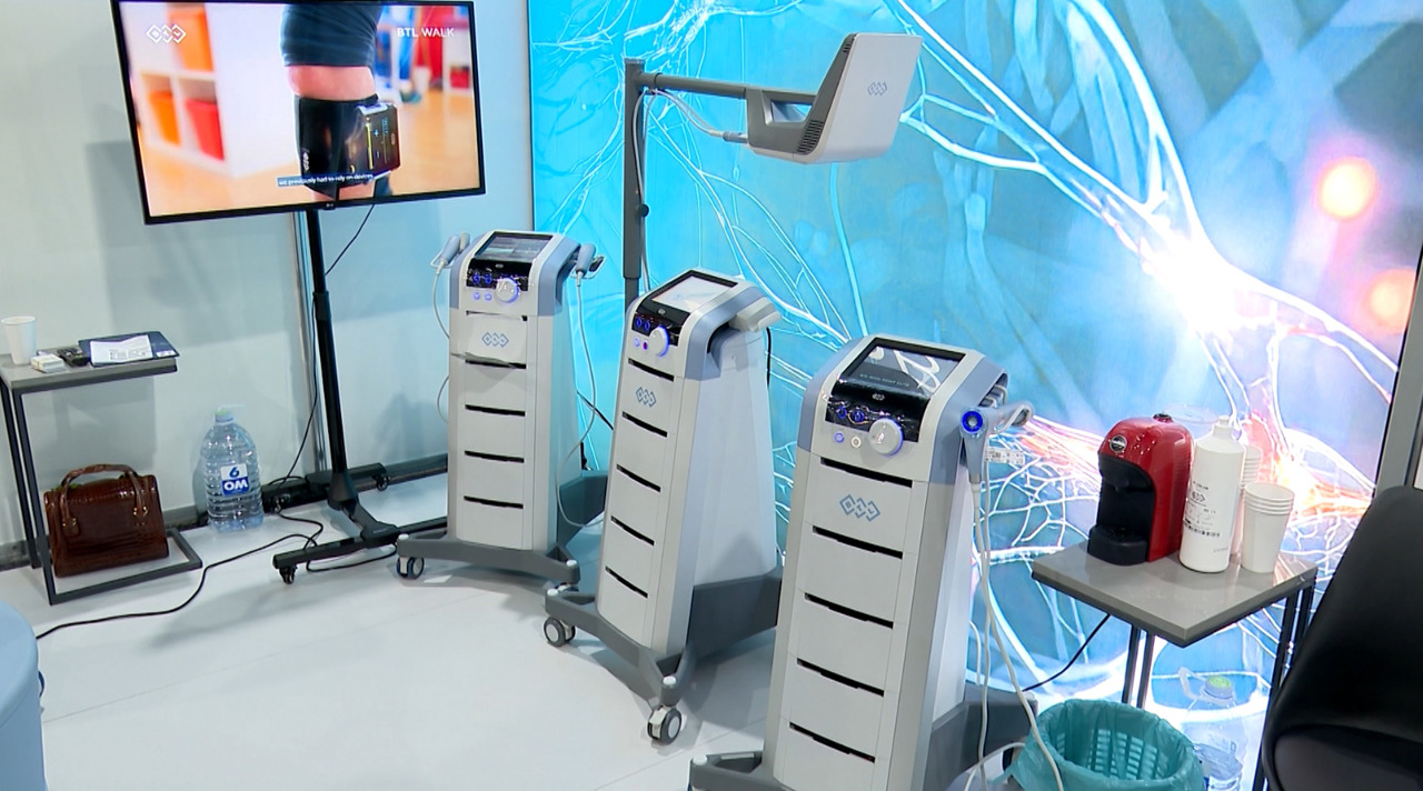 Rehabilitation technologies and alternative therapies at a medical exhibition in Chișinău
