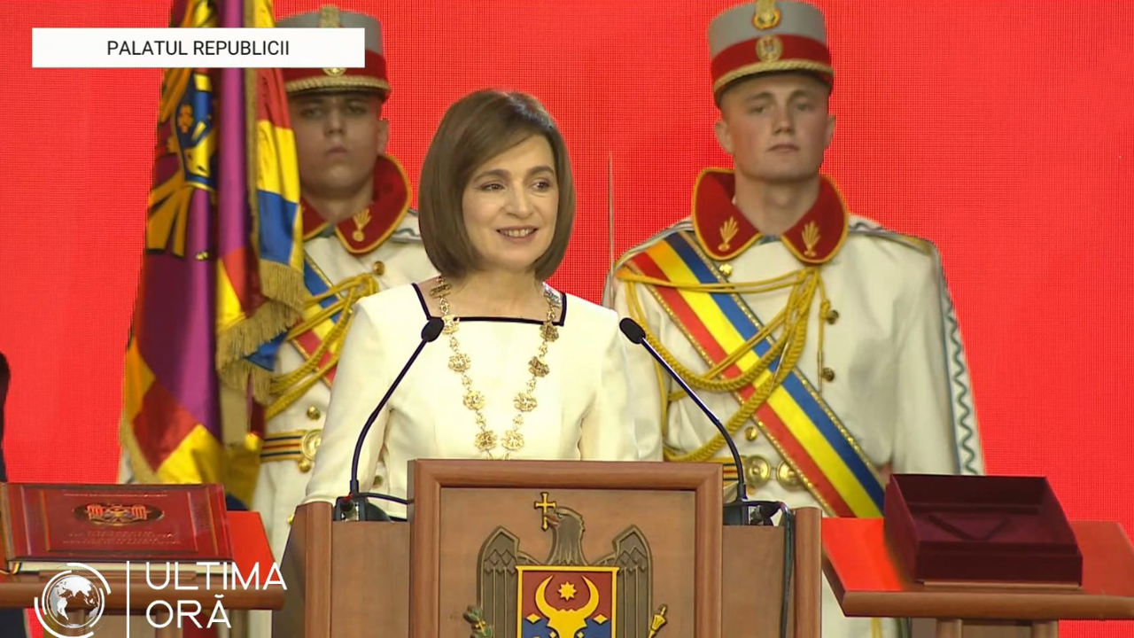 Maia Sandu takes oath for second term as Moldova’s president