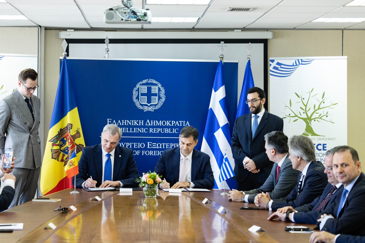 Acord la Atena: Grecia va ajuta R. Moldova să absoarbă fonduri europene și să avanseze în parcursul european