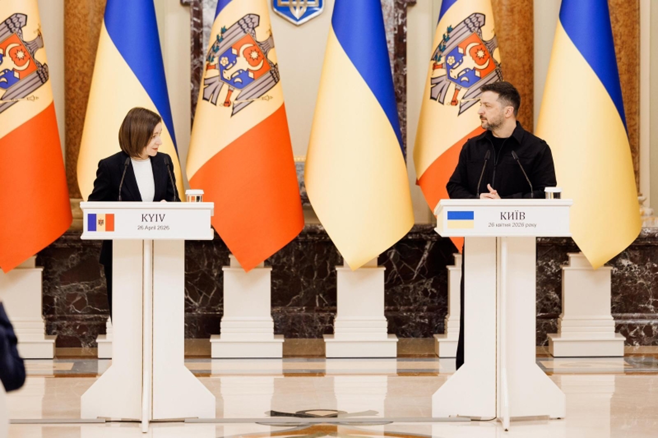 Maia Sandu cere, de la Kiev, deschiderea „fără întârziere” a negocierilor de aderare cu R. Moldova și Ucraina