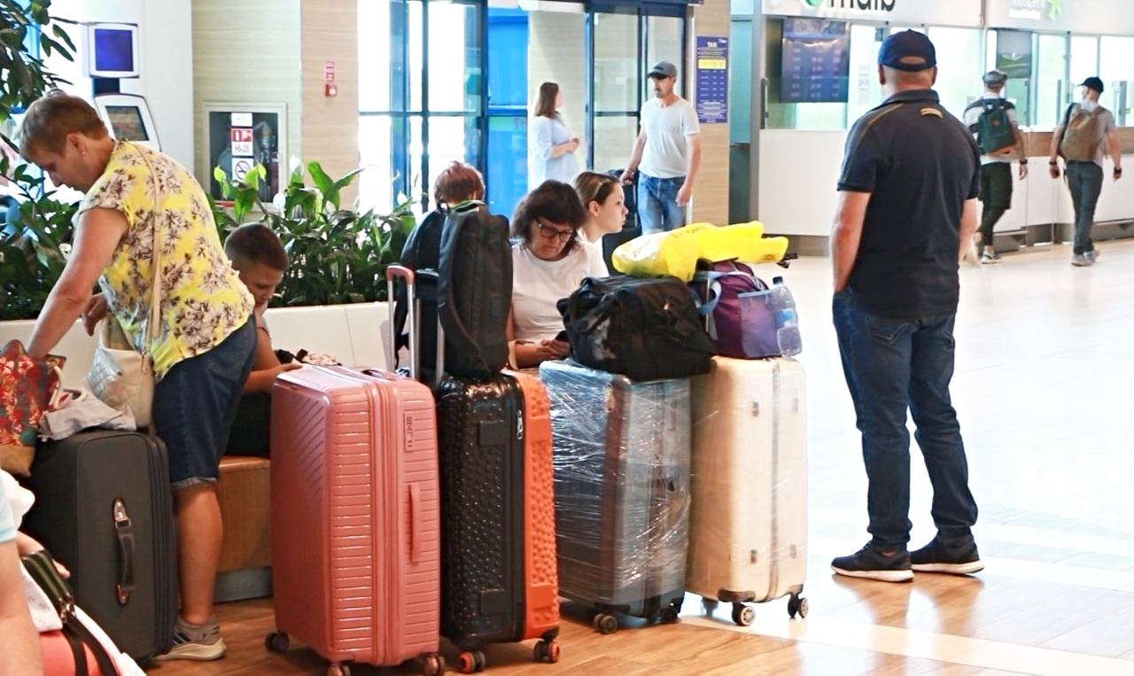 Luggage storage under construction at Eugen Doga International Airport – Chisinau
