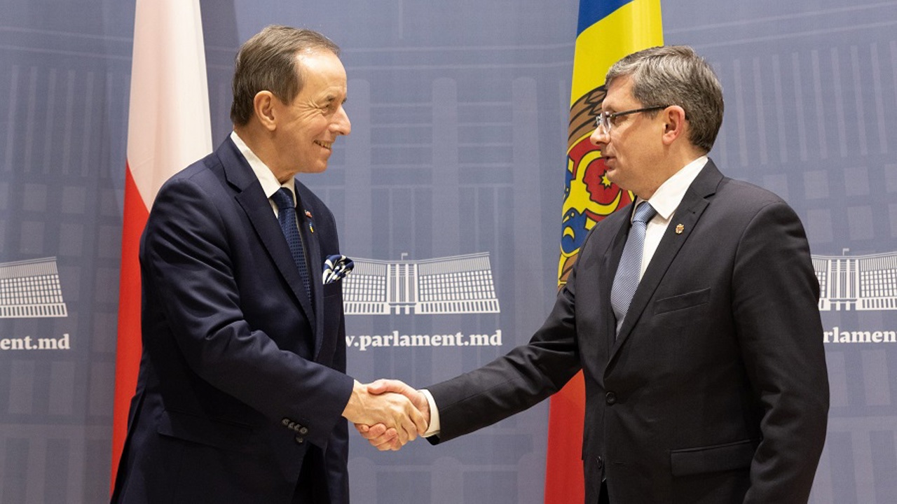 Situația de securitate din regiune, discutate de Mareșalul Senatului Republicii Polone cu Igor Grosu