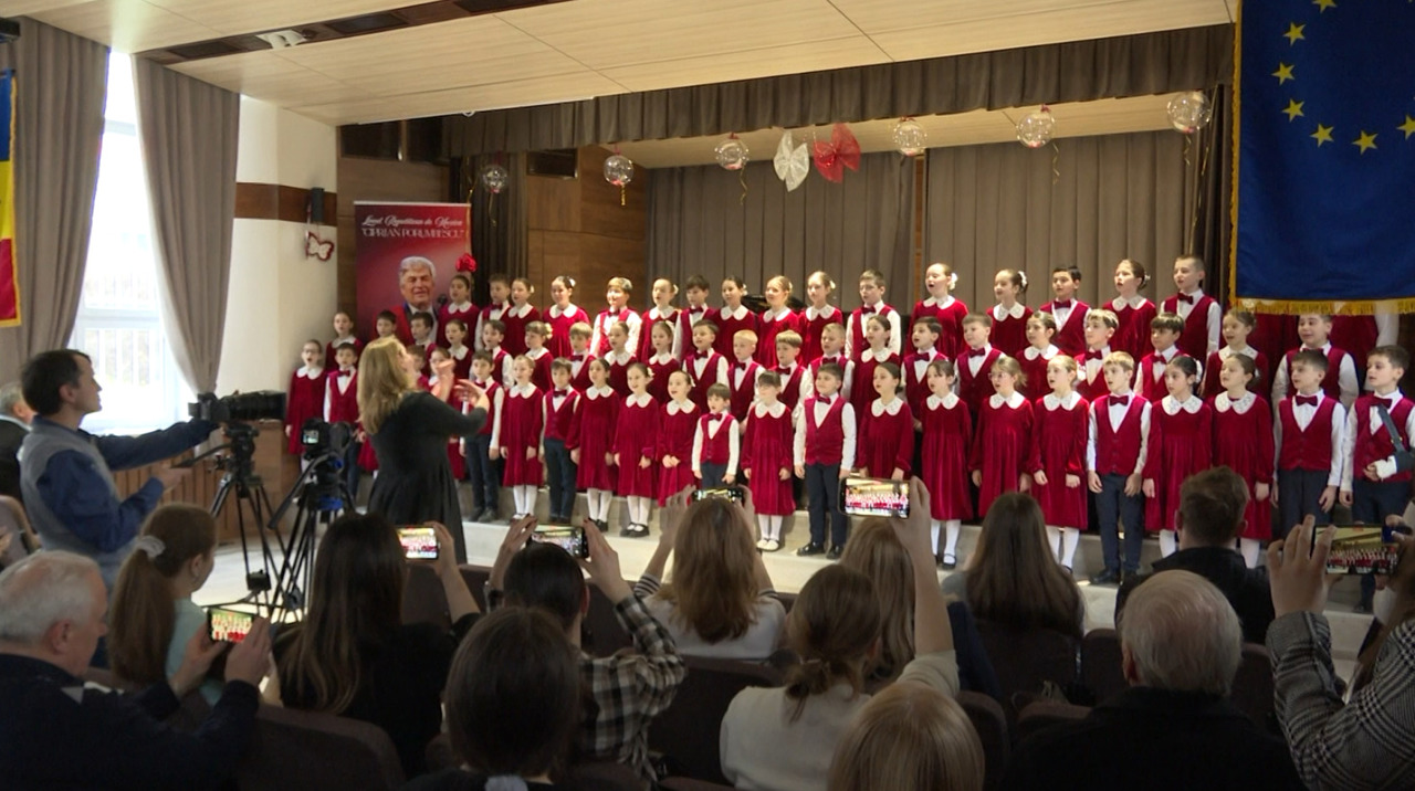 Muzică, patriotism și tradiție: Liceul „Ciprian Porumbescu” celebrează creația lui Constantin Rusnac