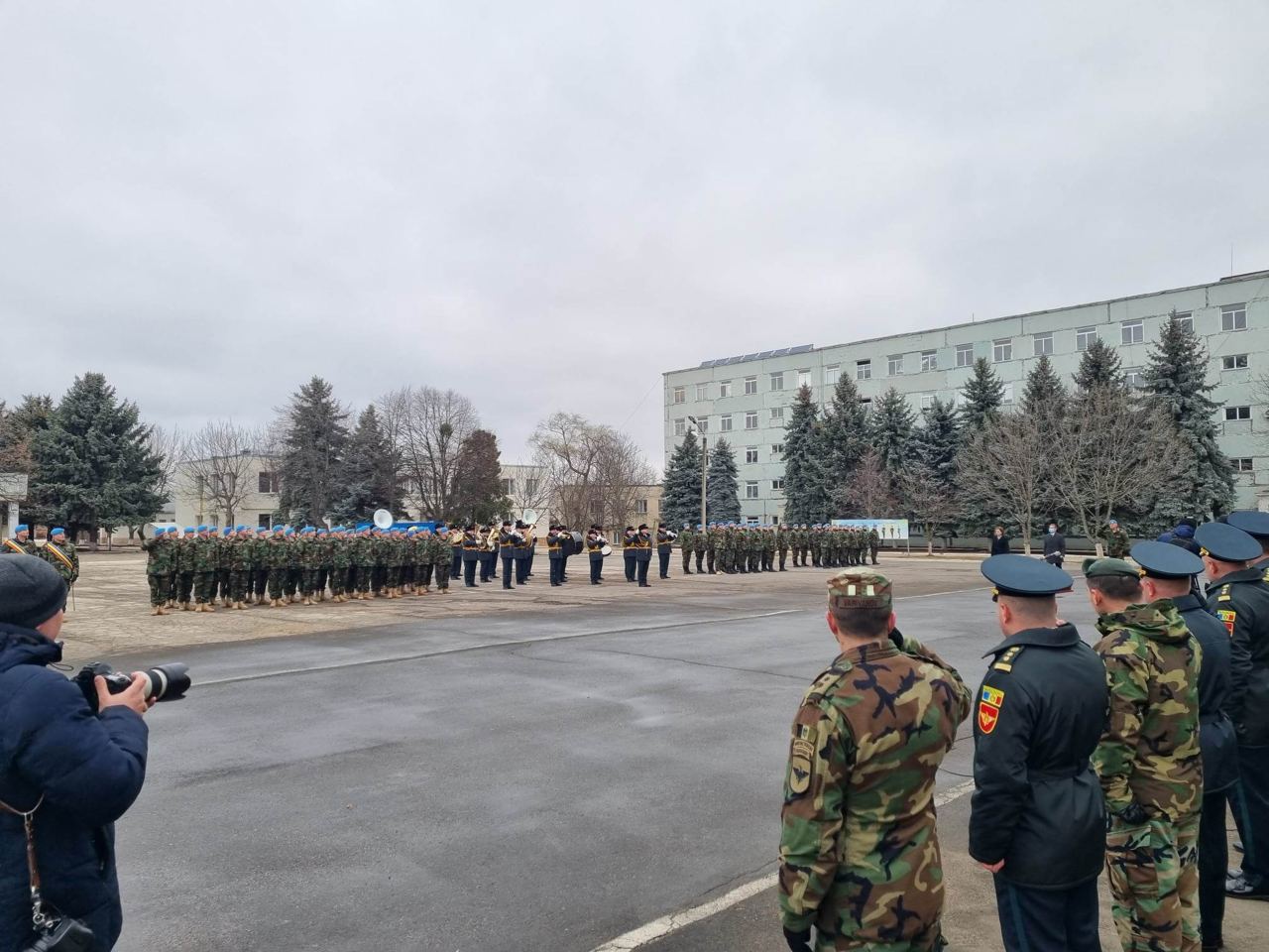 Солдаты Национальной армии отправляются в миротворческую миссию в Ливан