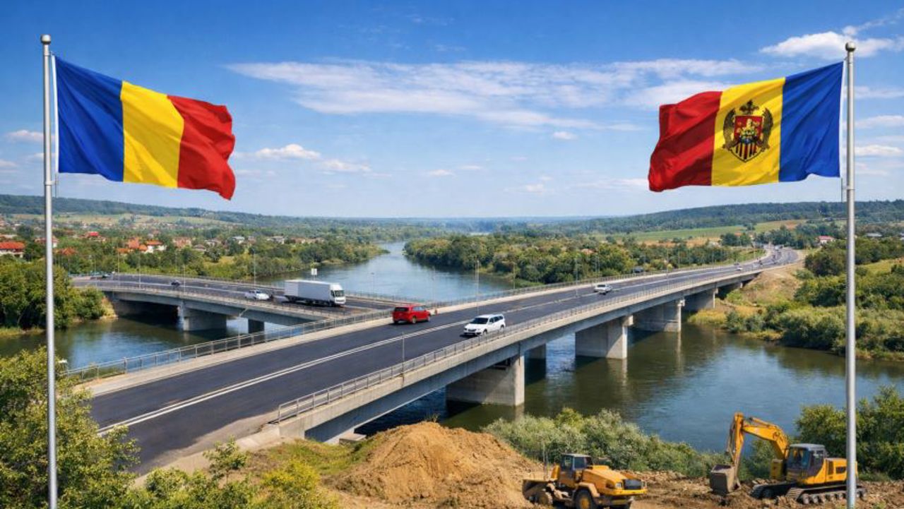 Guvernul României dă startul construcției unui nou pod peste Prut, în zona Albița - Leușeni