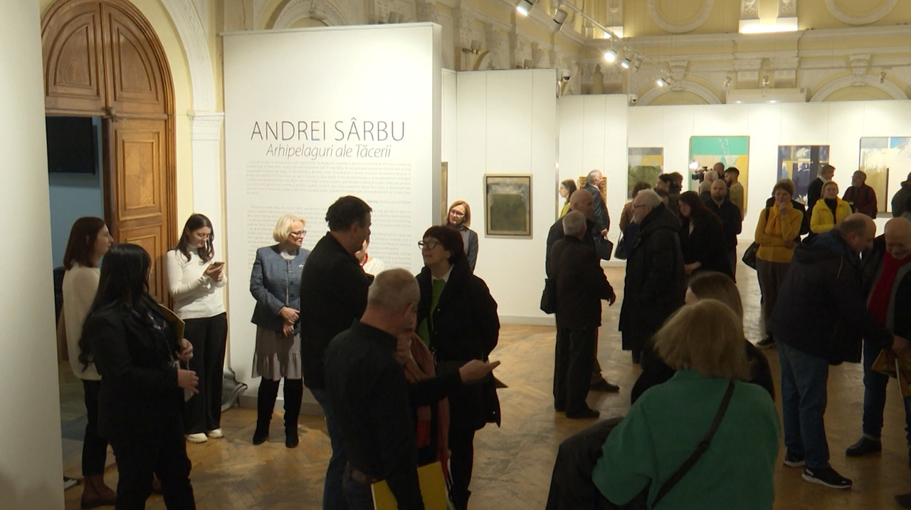 Expoziție dedicată regretatului pictor Andrei Sârbu, ultimul mare eveniment artistic al anului 2025