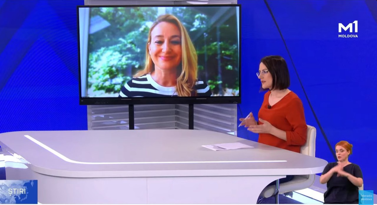  Alina Kühnel, la Moldova 1: În pofida noilor atacuri, există speranțe pentru un acord de pace SUA-Iran