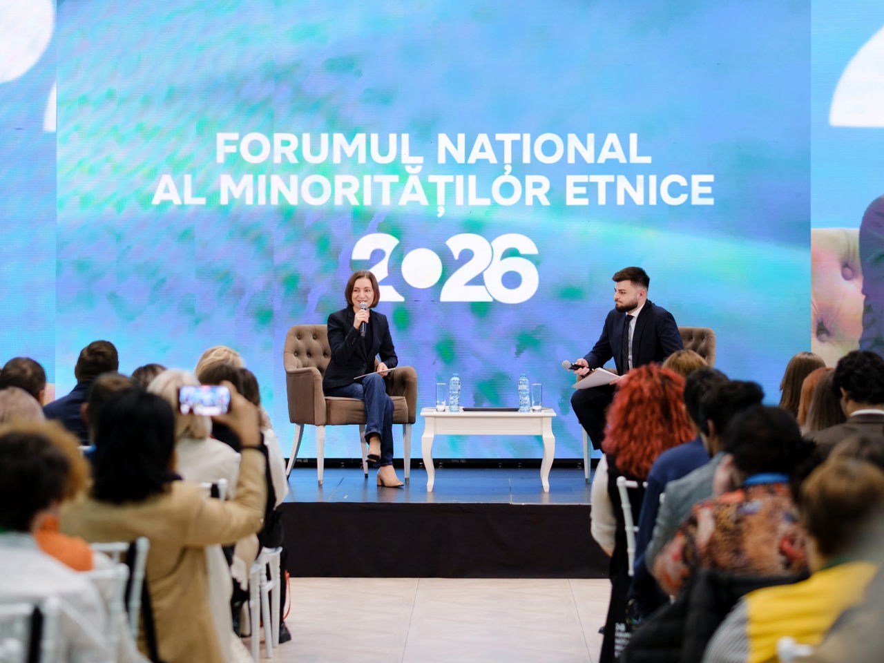 Maia Sandu, la Forumul Minorităților Etnice: „Pericolul nu a întrebat ce limbă vorbesc oamenii”