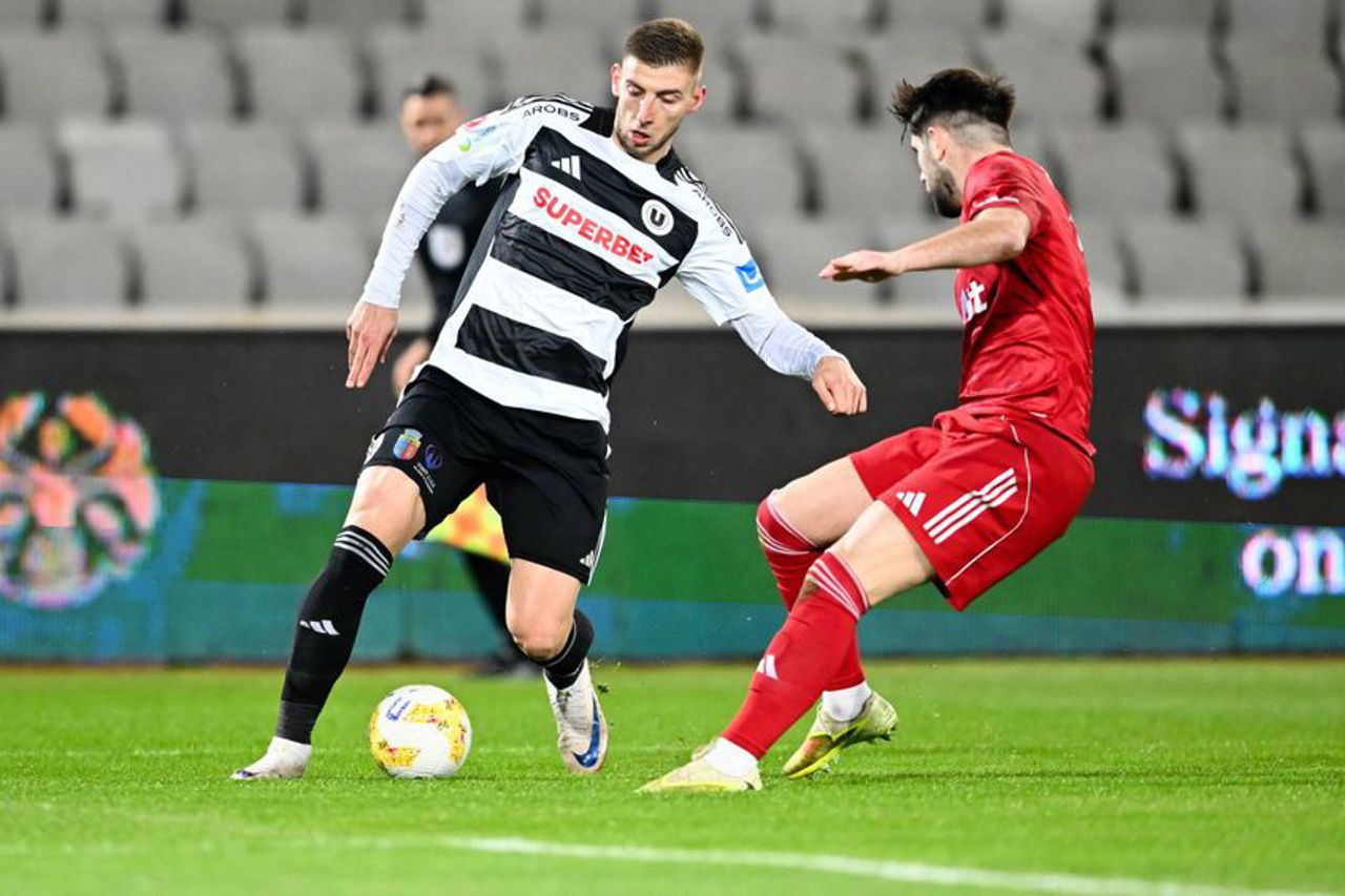 Universitatea Cluj și Metalul Buzău s-au calificat în sferturile Cupei României la fotbal 