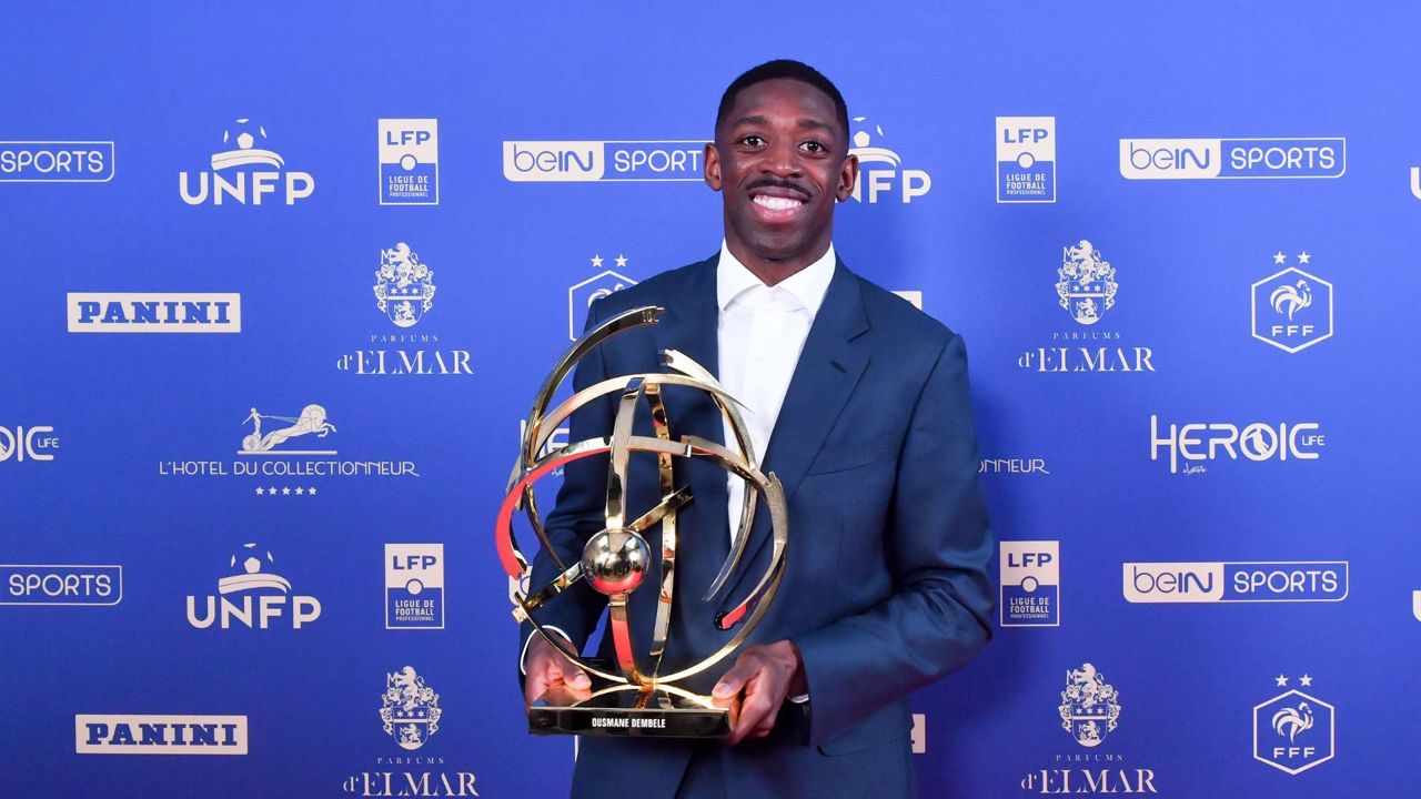 Dembele, cel mai bun jucător din Ligue 1