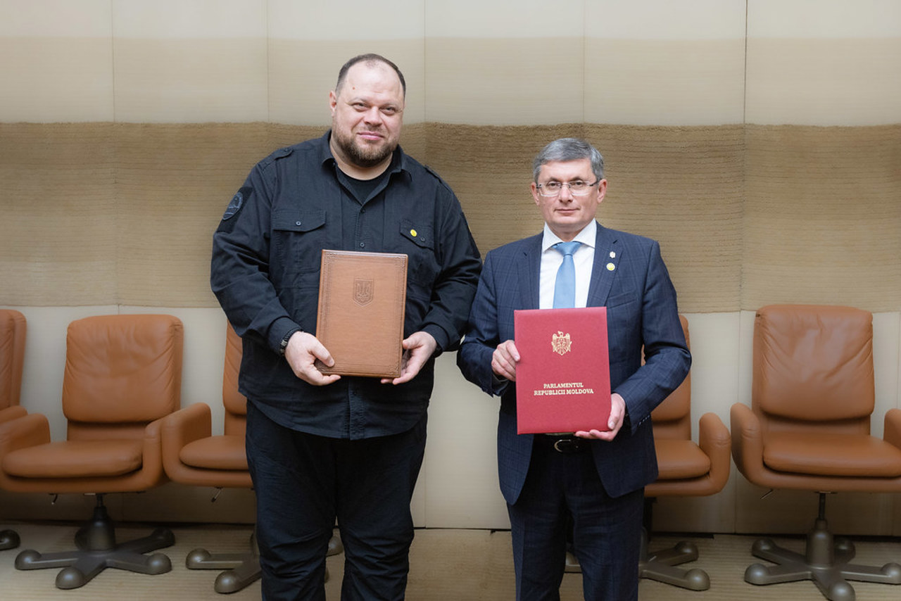 Chisinau and Kyiv signed a memorandum of understanding to boost bilateral parliamentary relations