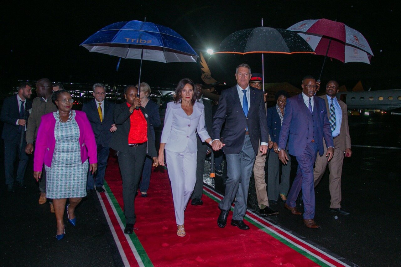 Romanian President arrives in Kenya on first leg of Africa tour