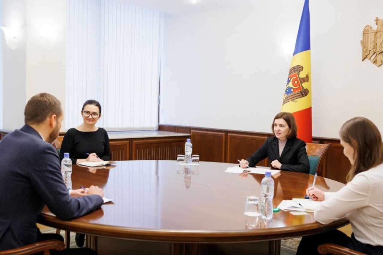 Maia Sandu a discutat cu  șeful Delegației UE agenda de integrare europeană a Republicii Moldova