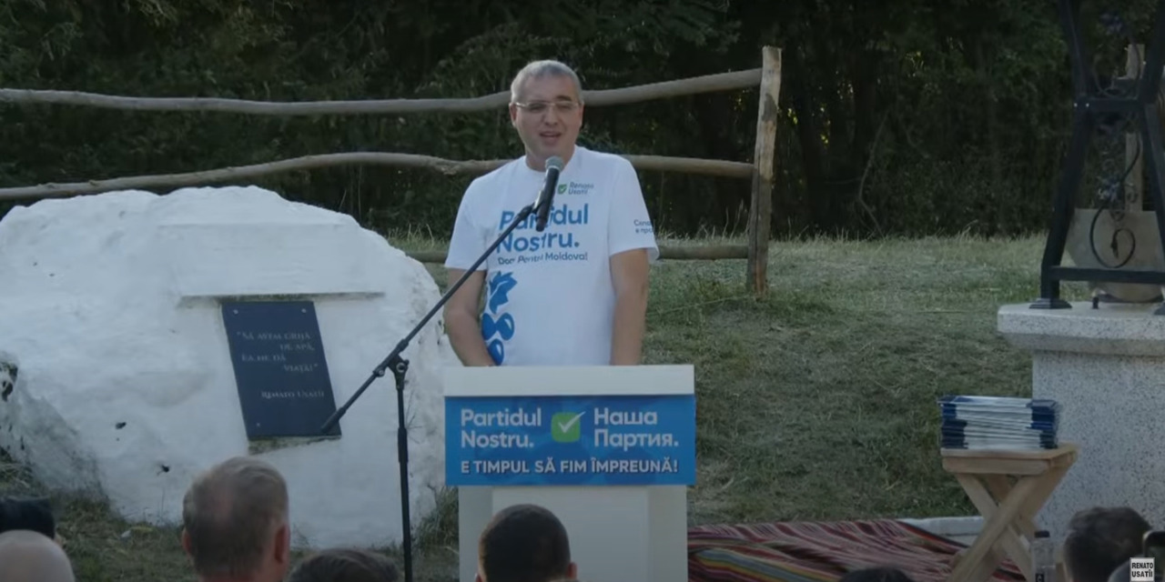 ELECTORALA 2025 // Renato Usatîi și-a lansat partidul în campanie electorală din satul bunicii sale