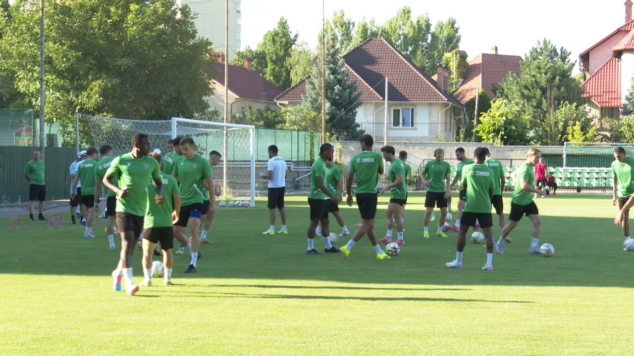 "Galben-verzii" încep aventura în cupele europene! Zimbru a făcut deplasarea în Kazahstan