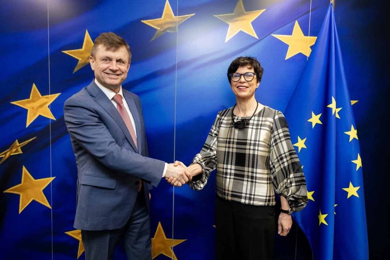 În căutarea unui sprijin mai activ din partea UE pentru procesul de reintegrare a R. Moldova, Valeriu Chiveri, la prima sa vizită oficială la Bruxelles